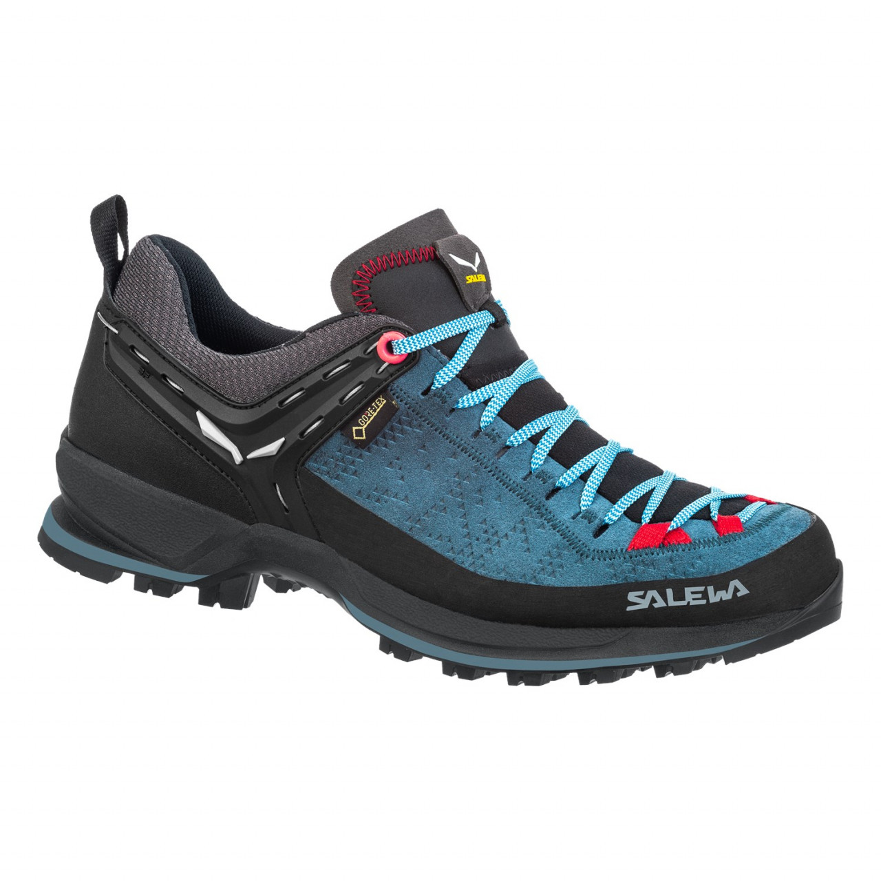 Zapatillas Trekking Mujer Chile - Salewa Mountain Trainer 2 GORE-TEX® - Azules/Coral - LYJN-53429